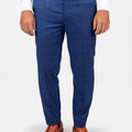 Empire Blue Windowpane Pants