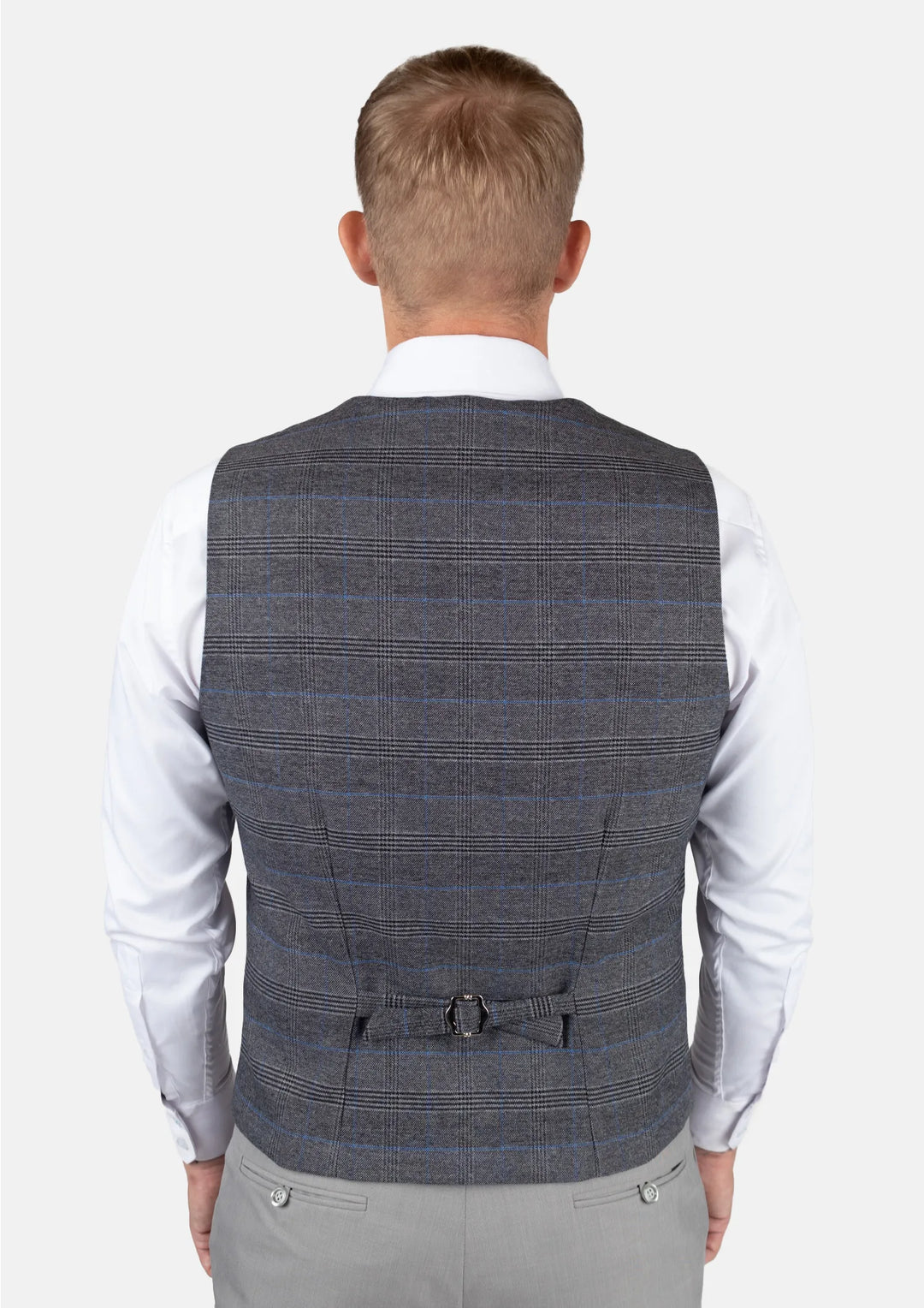 Dark Grey Prince of Wales Vest