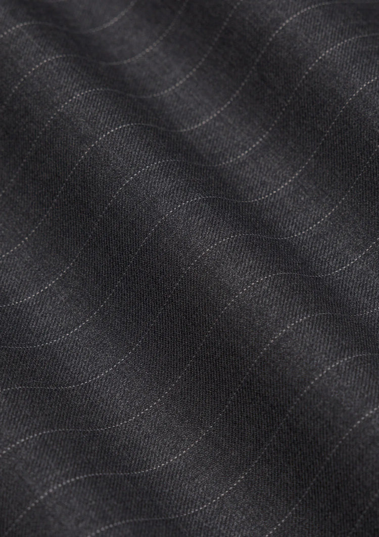 Charcoal Pinstripe Vest366