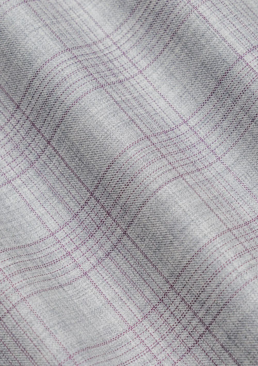 French Gray Checked Vest884