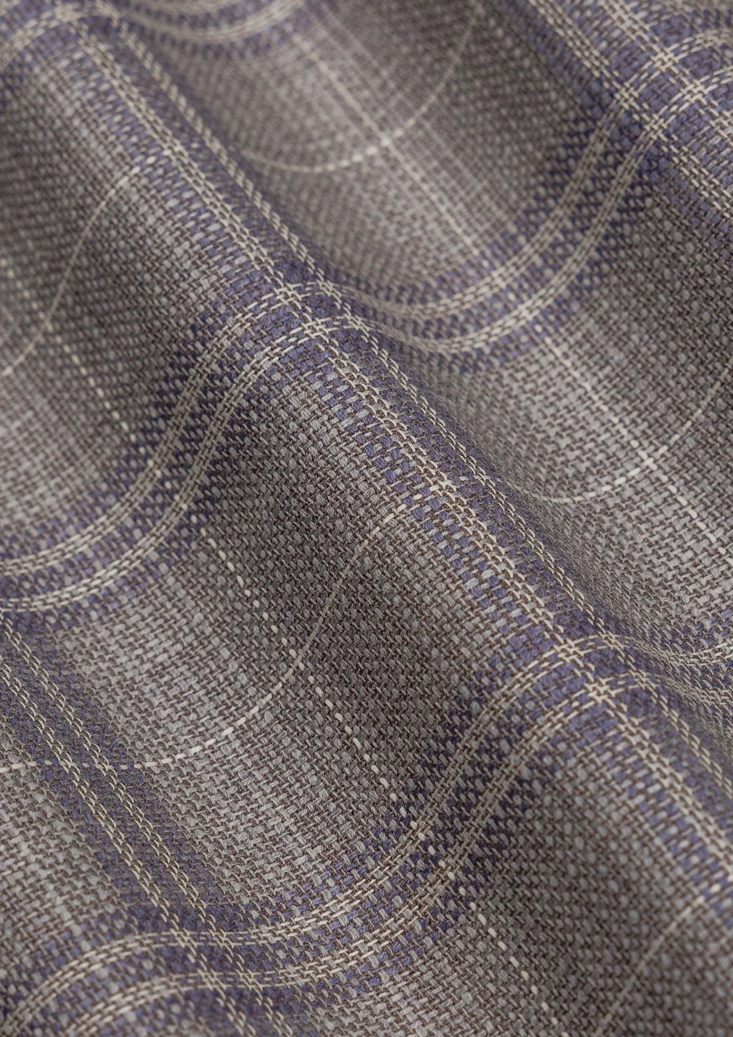 Nickel Grey Checked Astor Suit