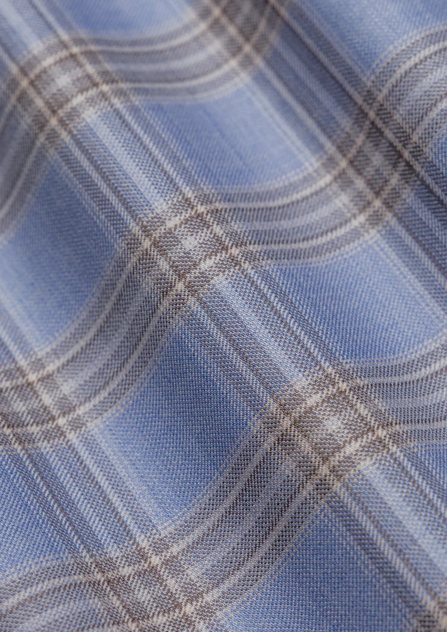 Vista Blue Checked Thompson Suit