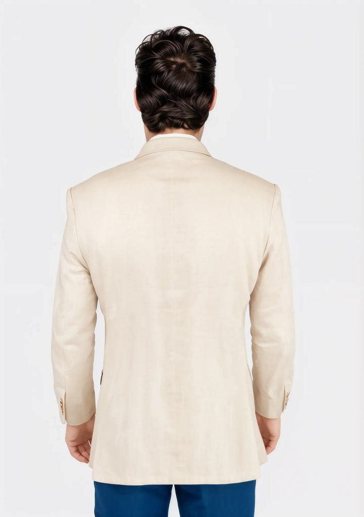 Eldridge Sand Linen Jacket