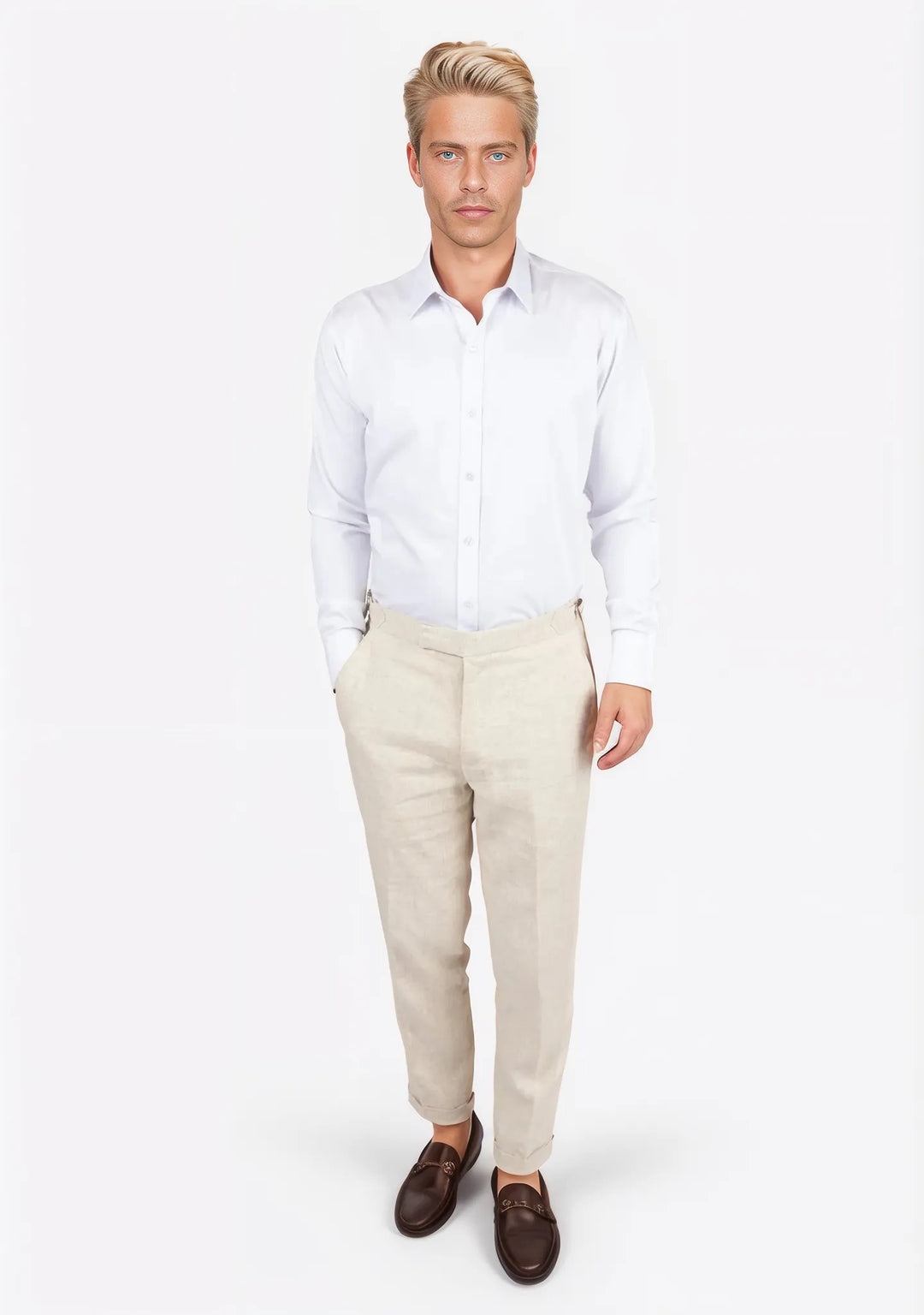 Sand Linen Pants