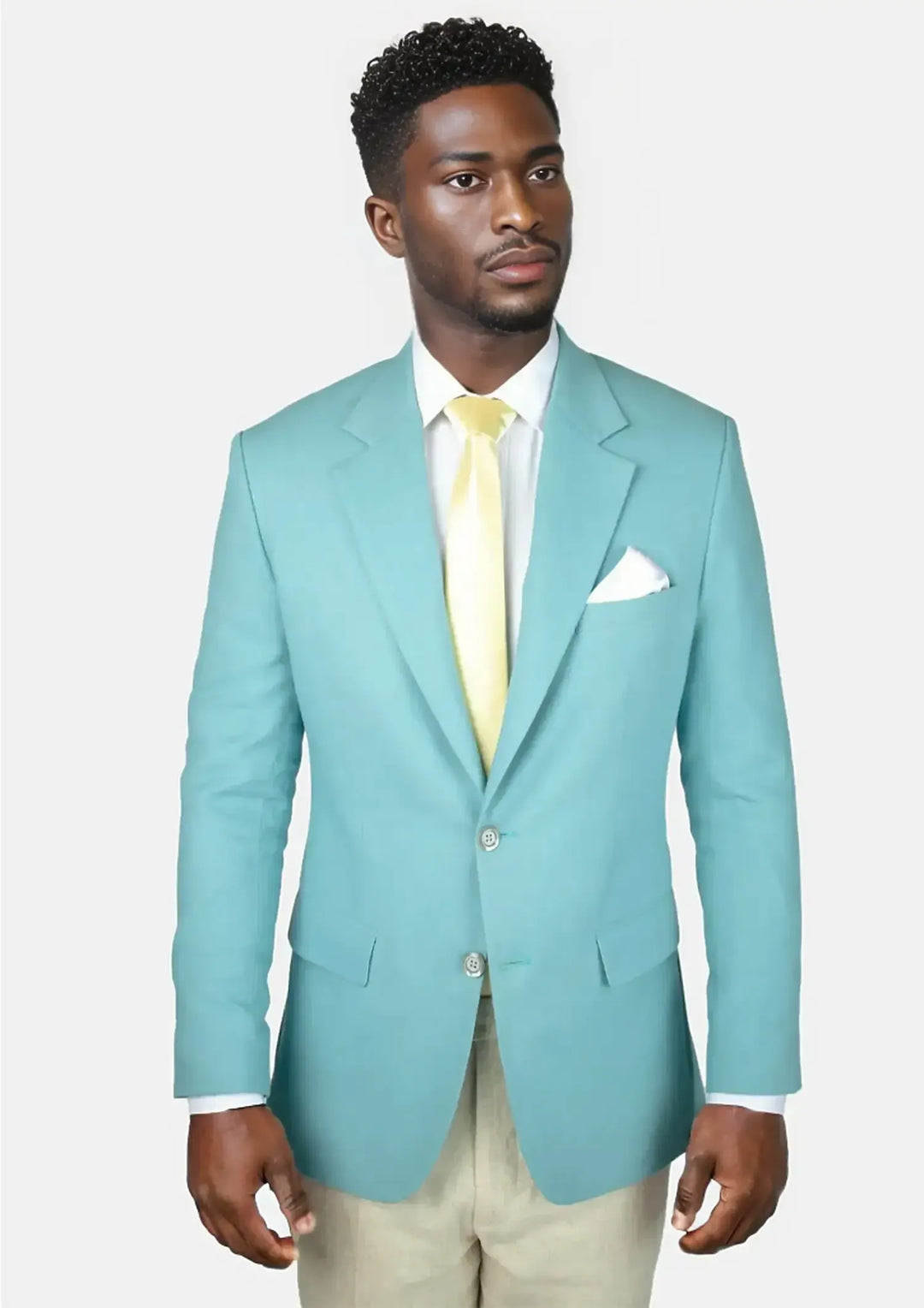 Astor Capri Blue Linen Blend Jacket