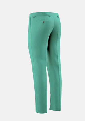 Atlantis Green Linen Blend Pants