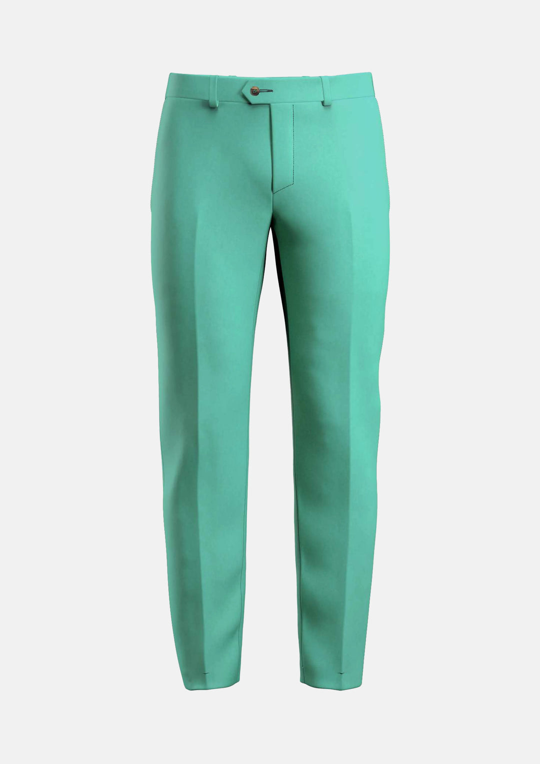 Atlantis Green Linen Blend Pants