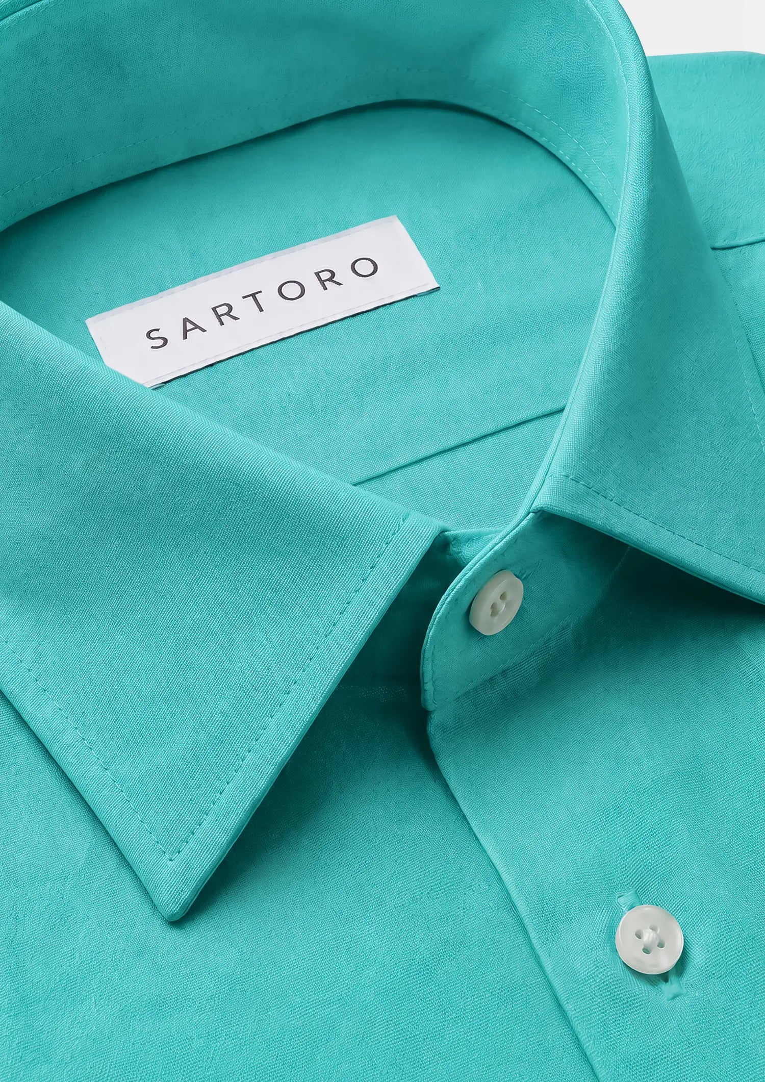 Atlantis Green Linen Shirt324