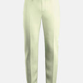 Olive Cream Linen Blend Pants