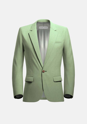 Eldridge Fern Green Linen Jacket