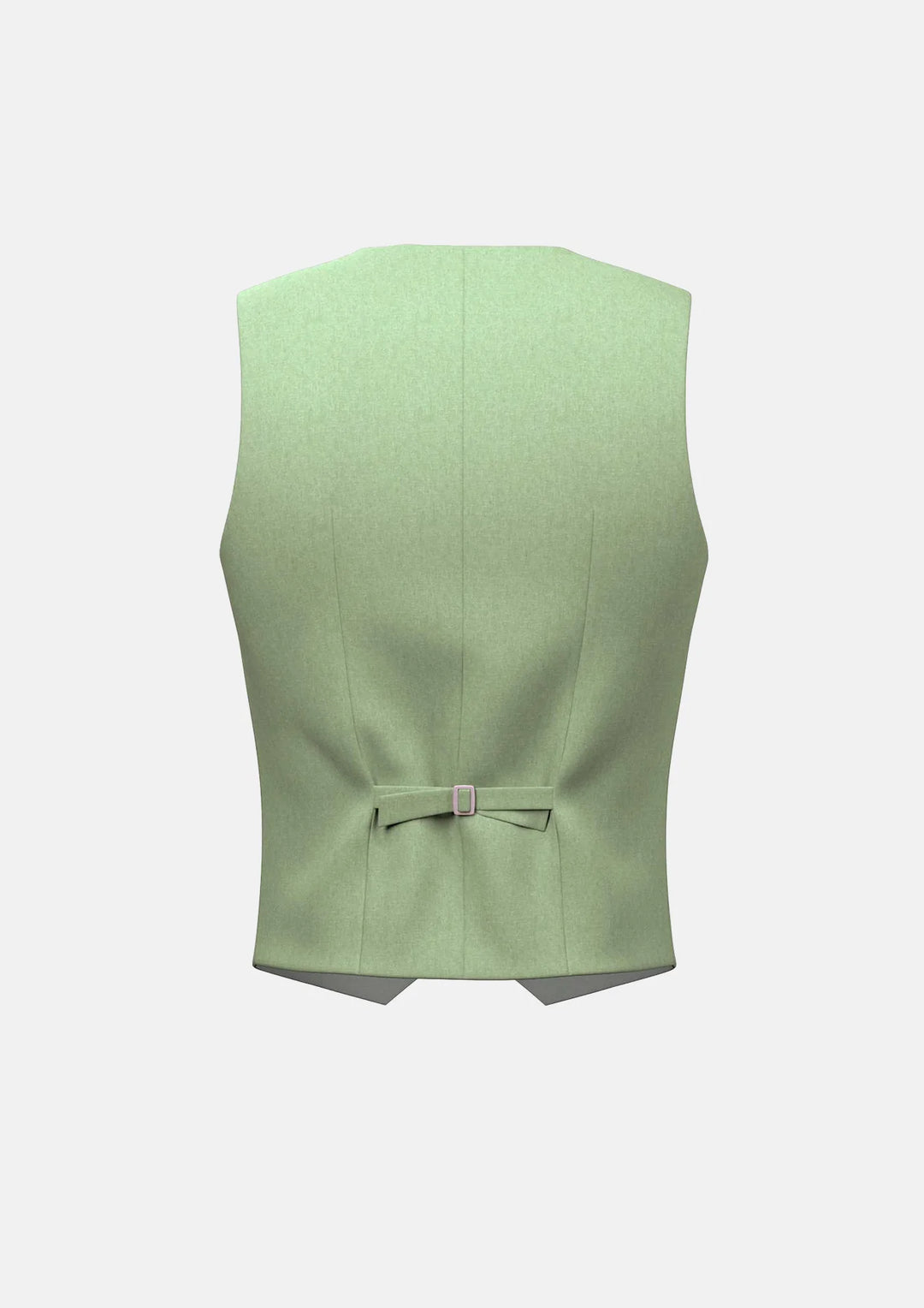 Fern Green Linen Vest