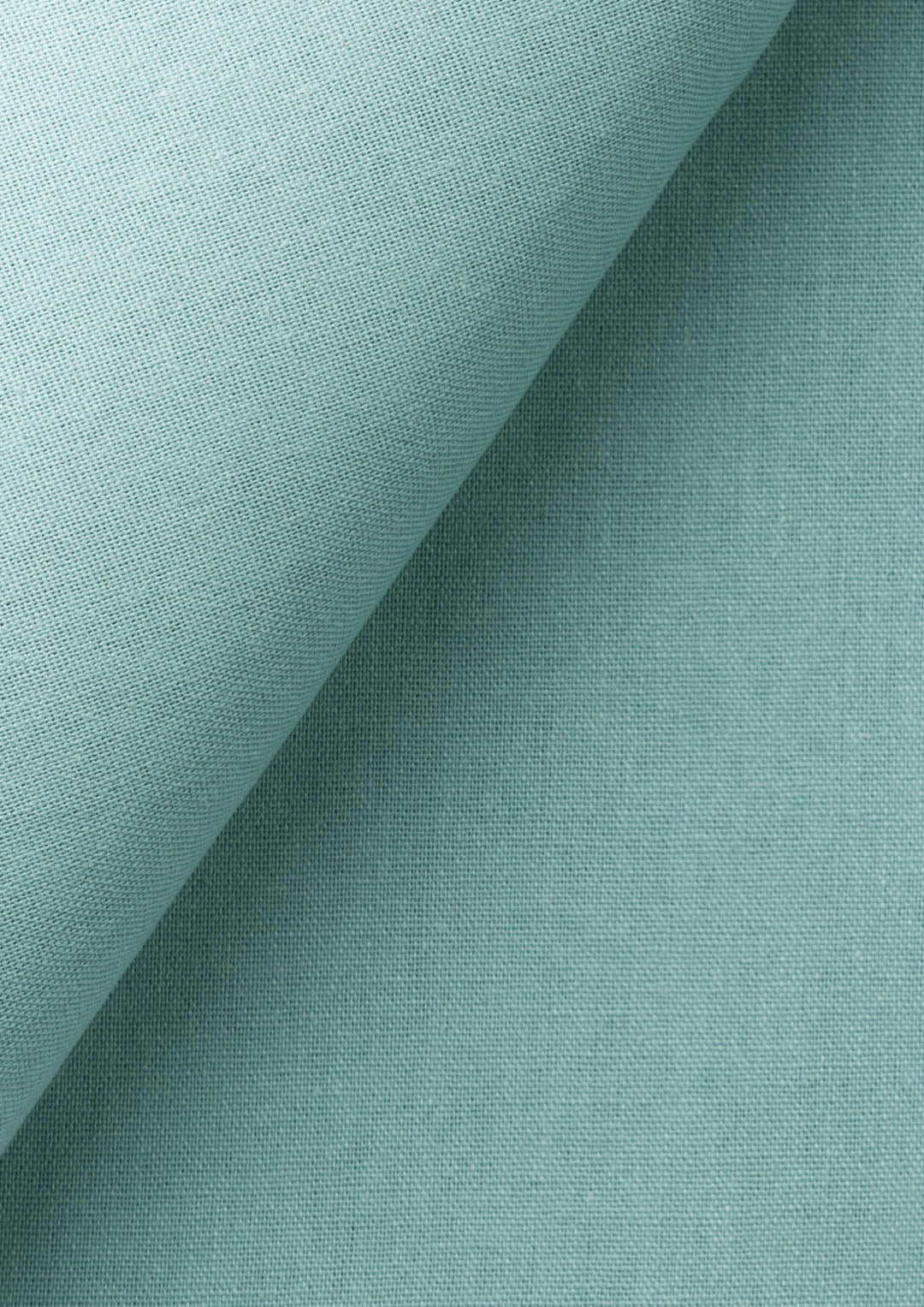 Light Teal Linen Blend Pants