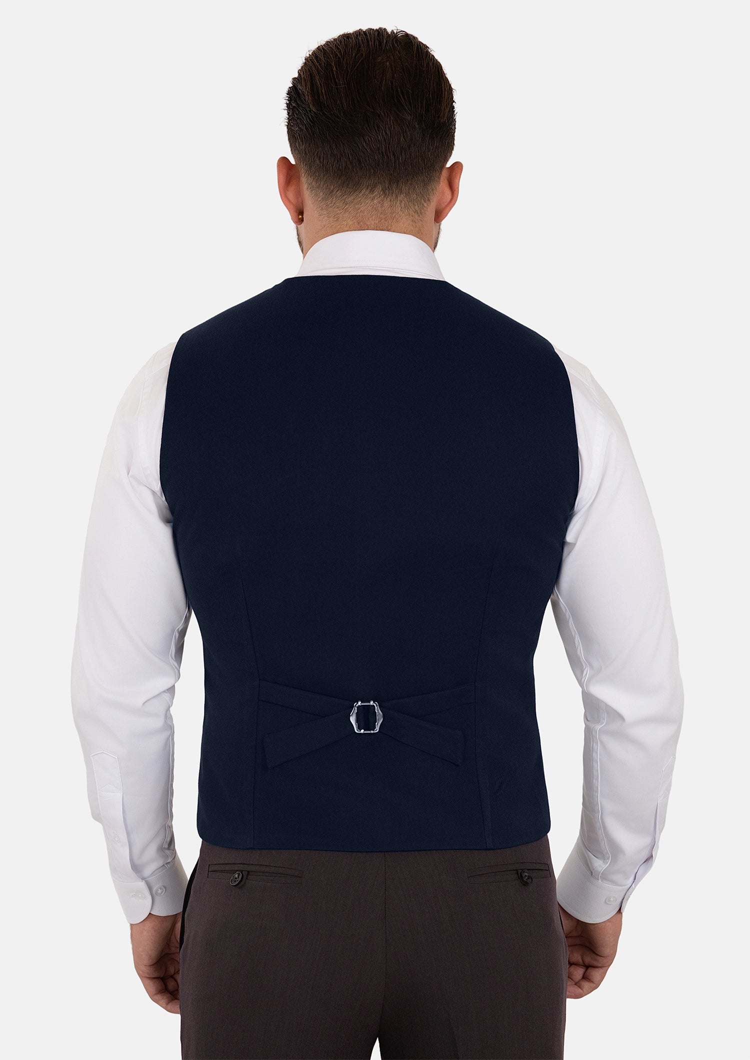 Navy Cotton Vest