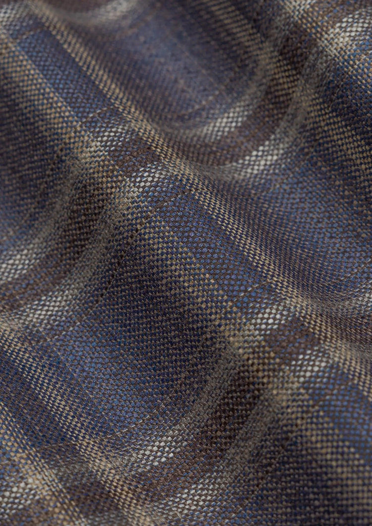 Cincinnati Lilac Checked Bamboo Jacket