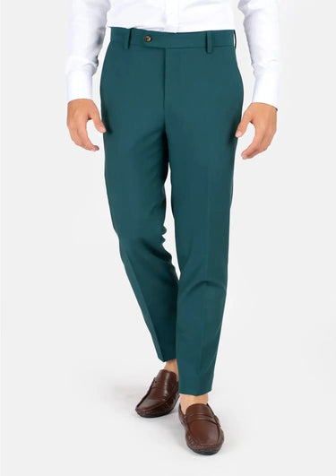 Diamantia Teal Stretch Pants