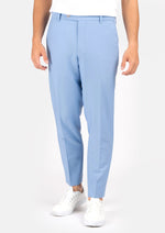 Icy Blue Stretch Pants