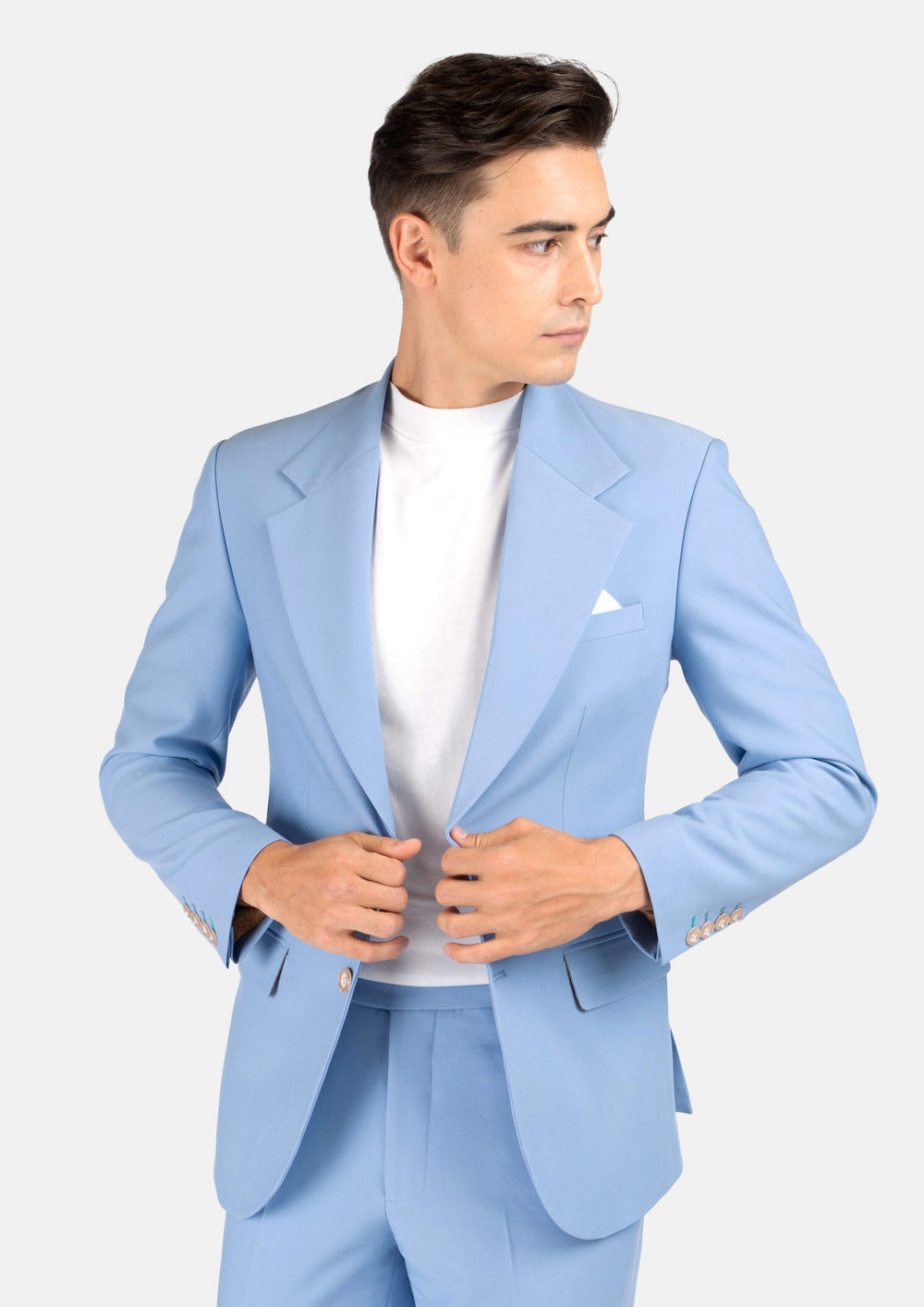 Icy Blue Stretch Suit994