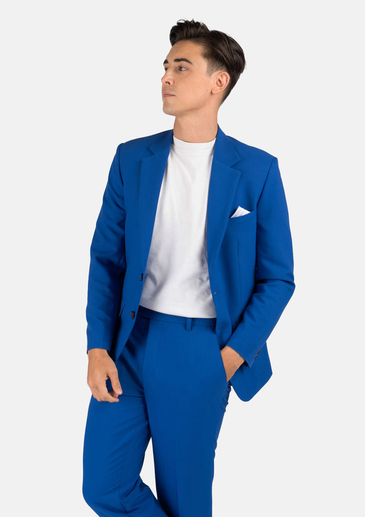 Royal Blue Stretch Suit33