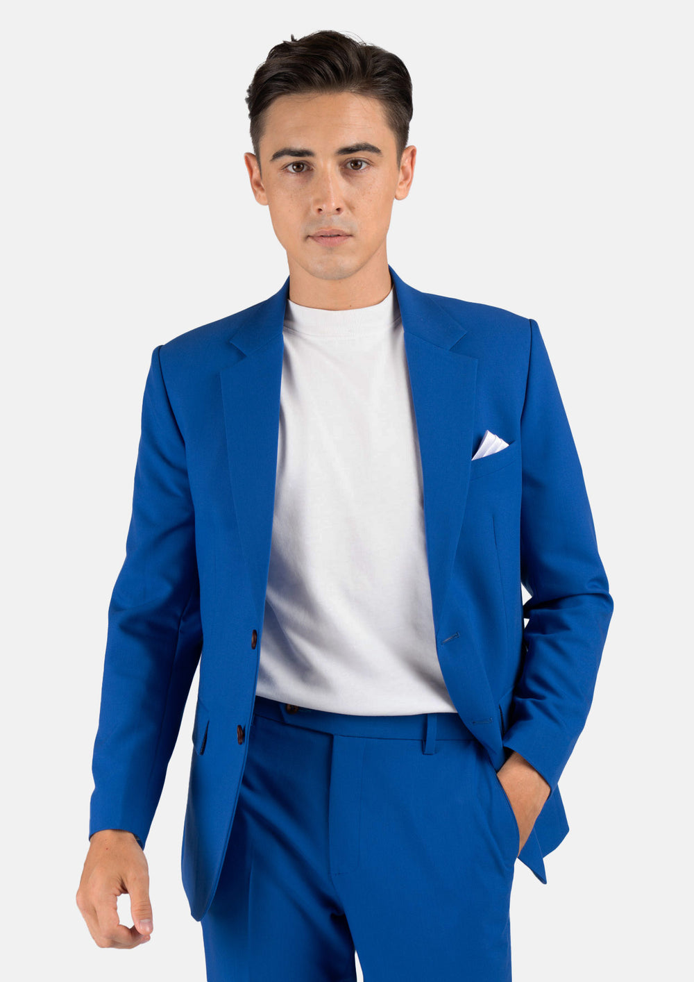 Royal Blue Stretch Suit423