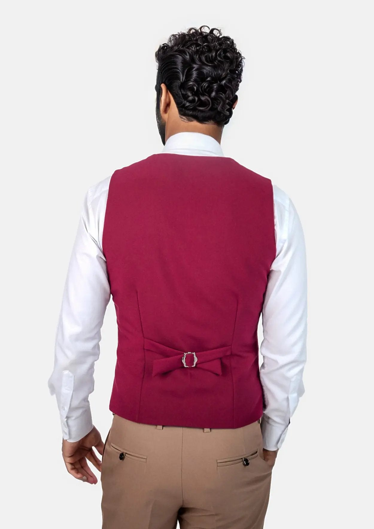 Claret Red Vest