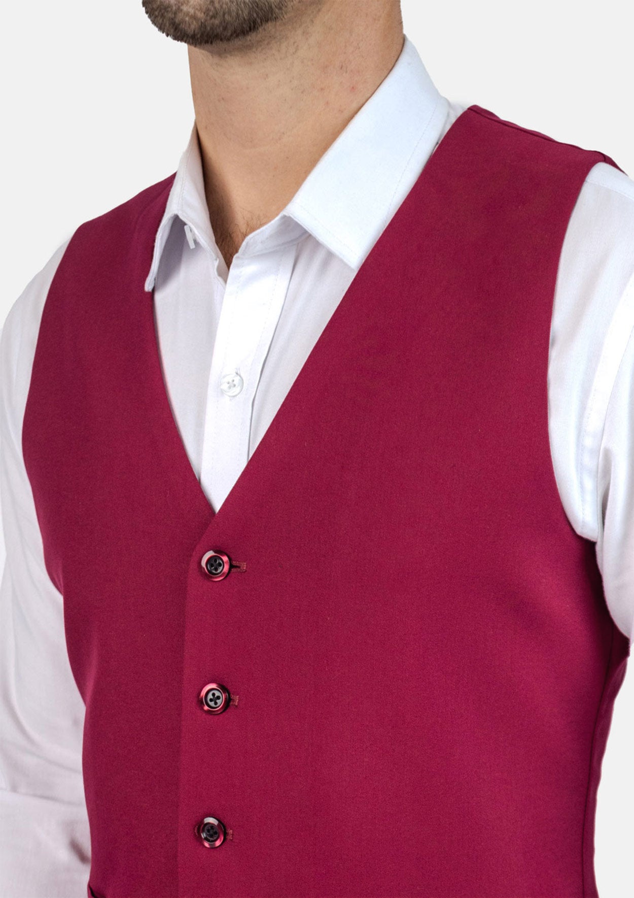 Claret best Red Cotton Vest