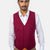 Claret Red Vest