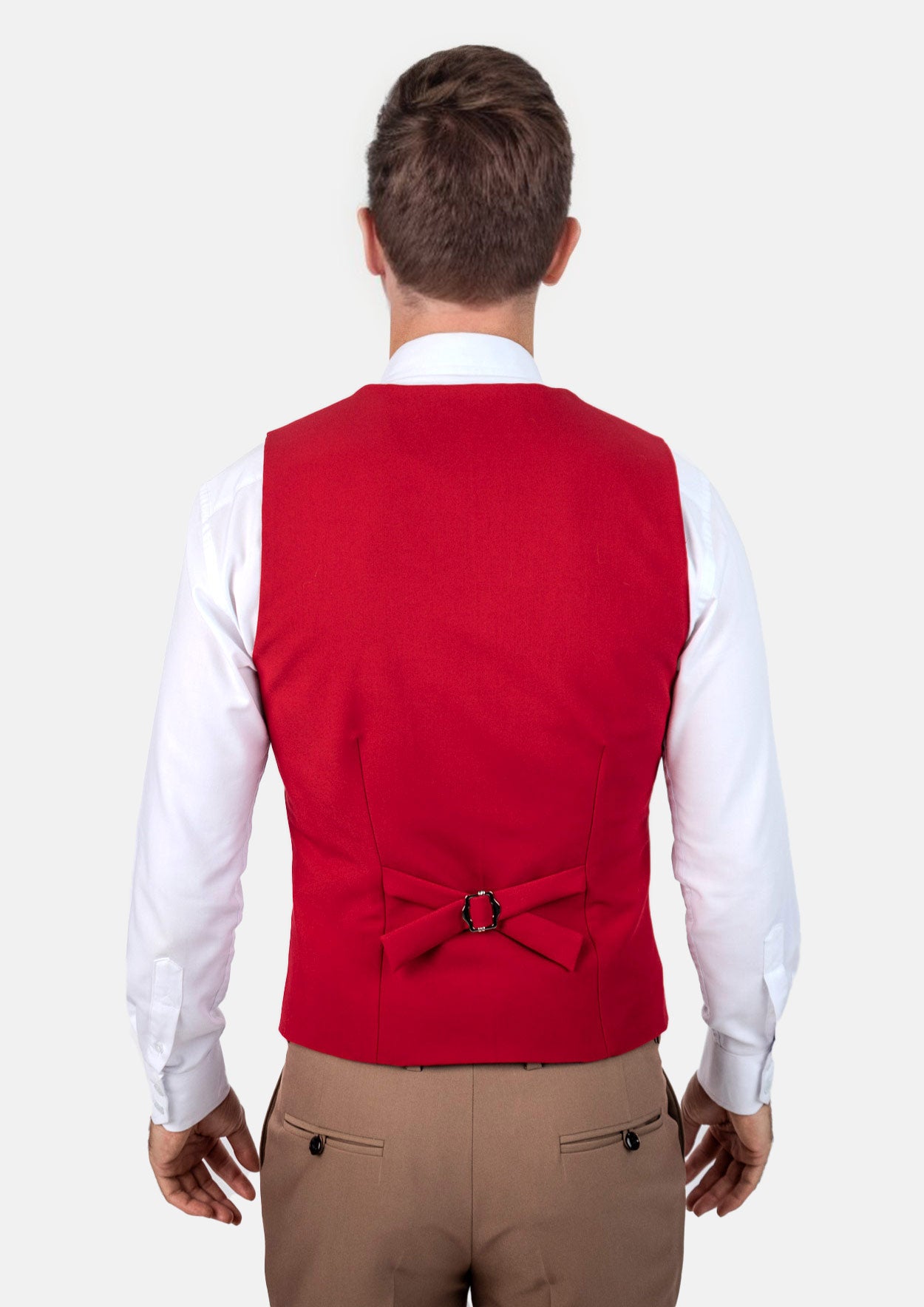 Men's Spanish Red Vest | SARTORO Men's Spanish Red Vest | SARTORO