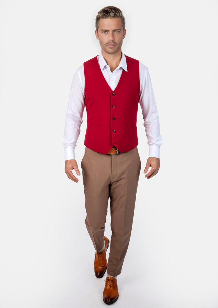 Spanish Red Stretch Vest902