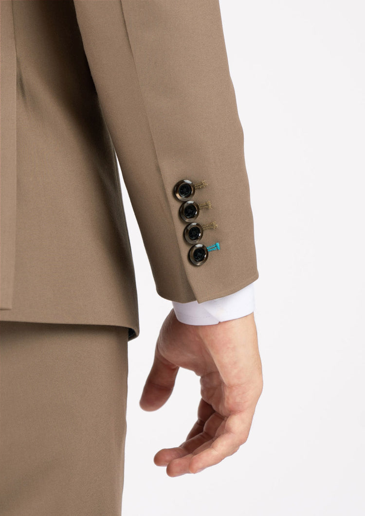 Light Brown Stretch Suit486