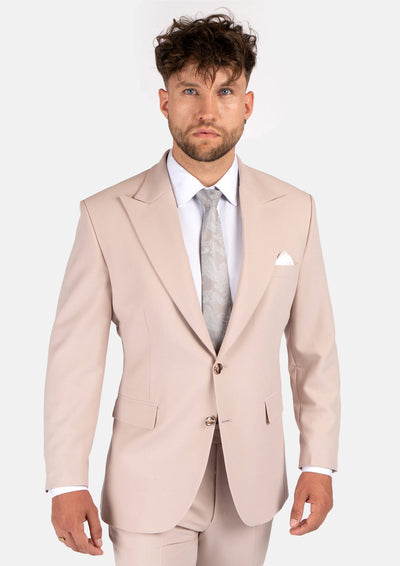 Hudson Champagne Stretch Suit