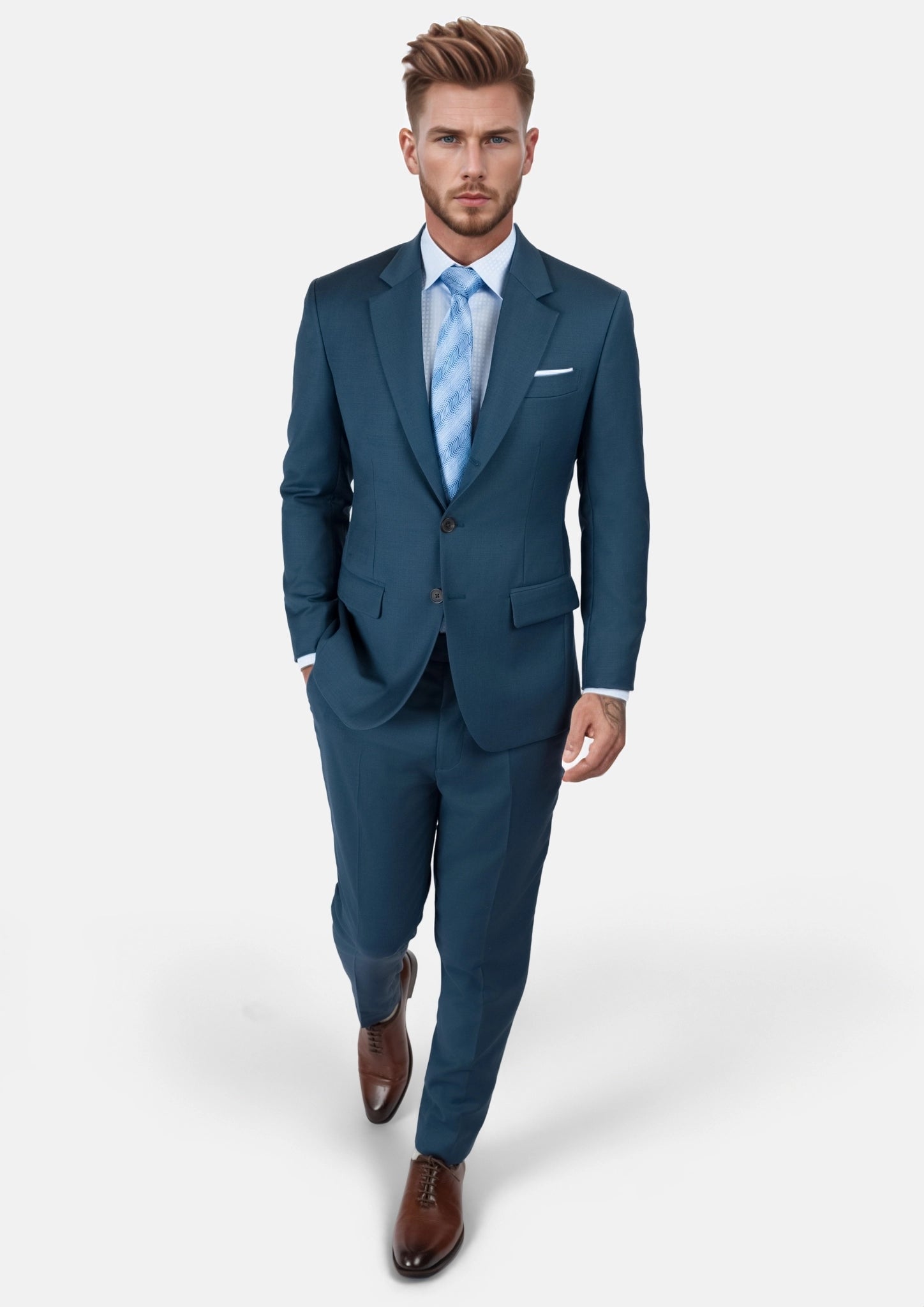 Aegean Blue Thompson Suit