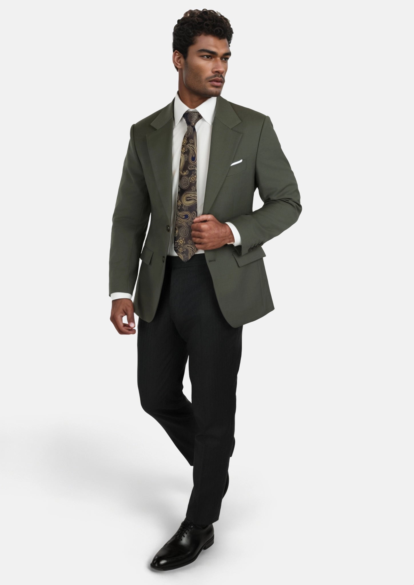 Vintage Olive Ellis Jacket