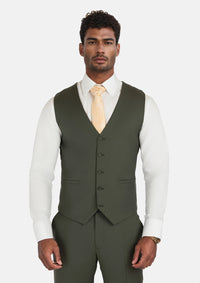 Vintage Olive Vest