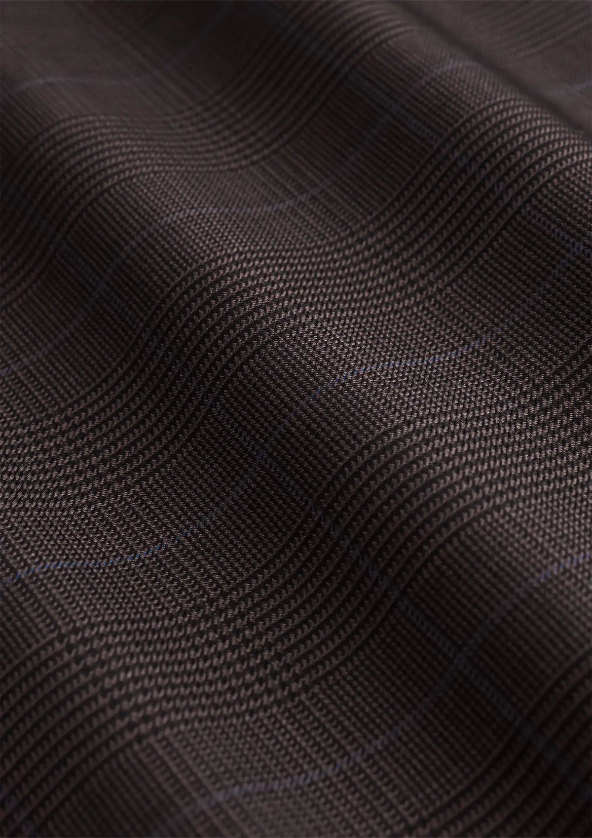 Dark Brown Check Pants87