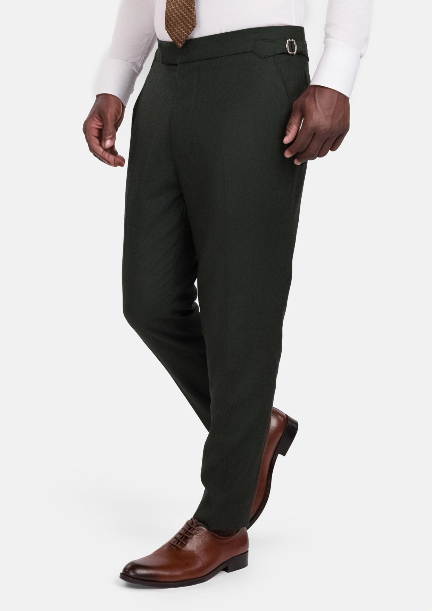 Forest Green Flannel Pants