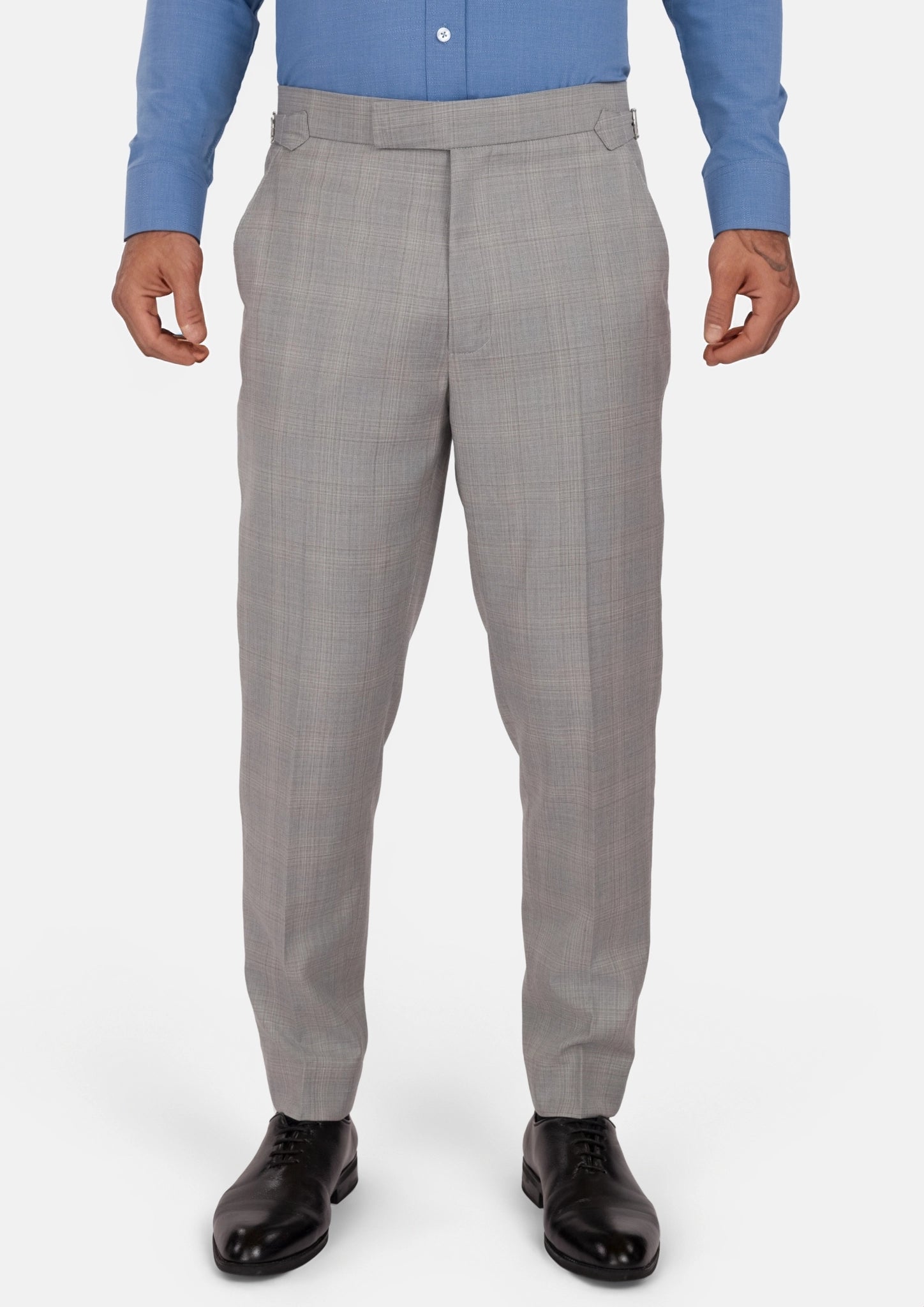 Spanish Grey Checked Pants