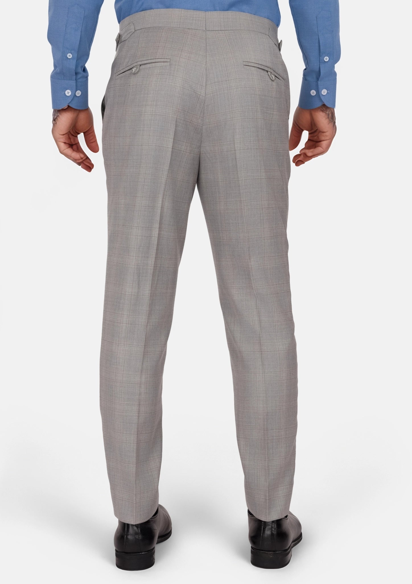 Spanish Grey Checked Pants