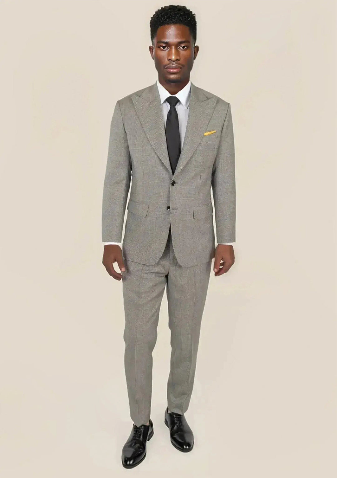 Hudson Grey Houndstooth Suit