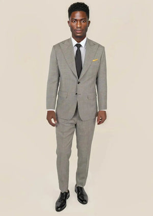 Hudson Grey Houndstooth Suit