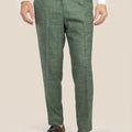 Aspen Green Hopsack Pants