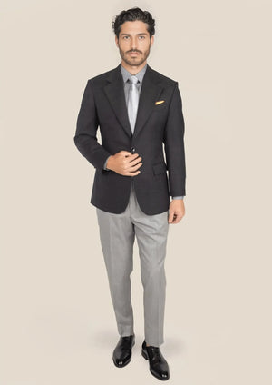 Ellis Black Pindot Jacket