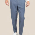 Vista Blue Sharkskin Pants