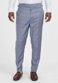 Vista Blue Checked Pants
