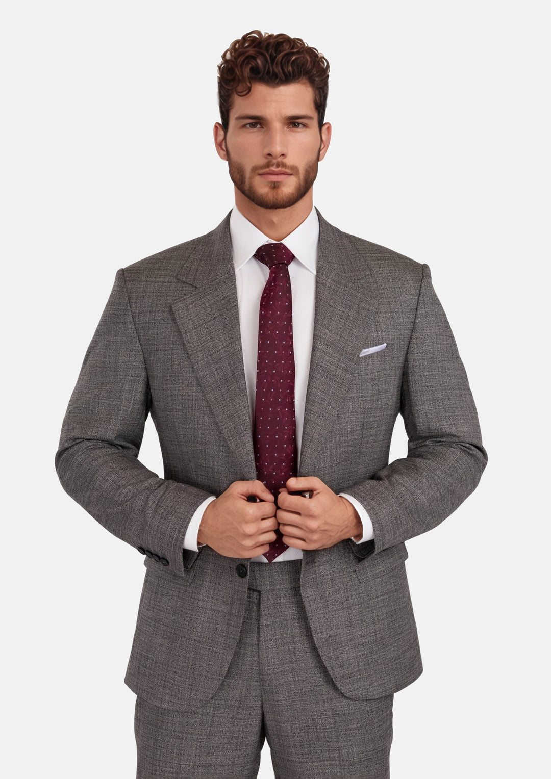 Nickel Grey Bamboo Ellis Suit