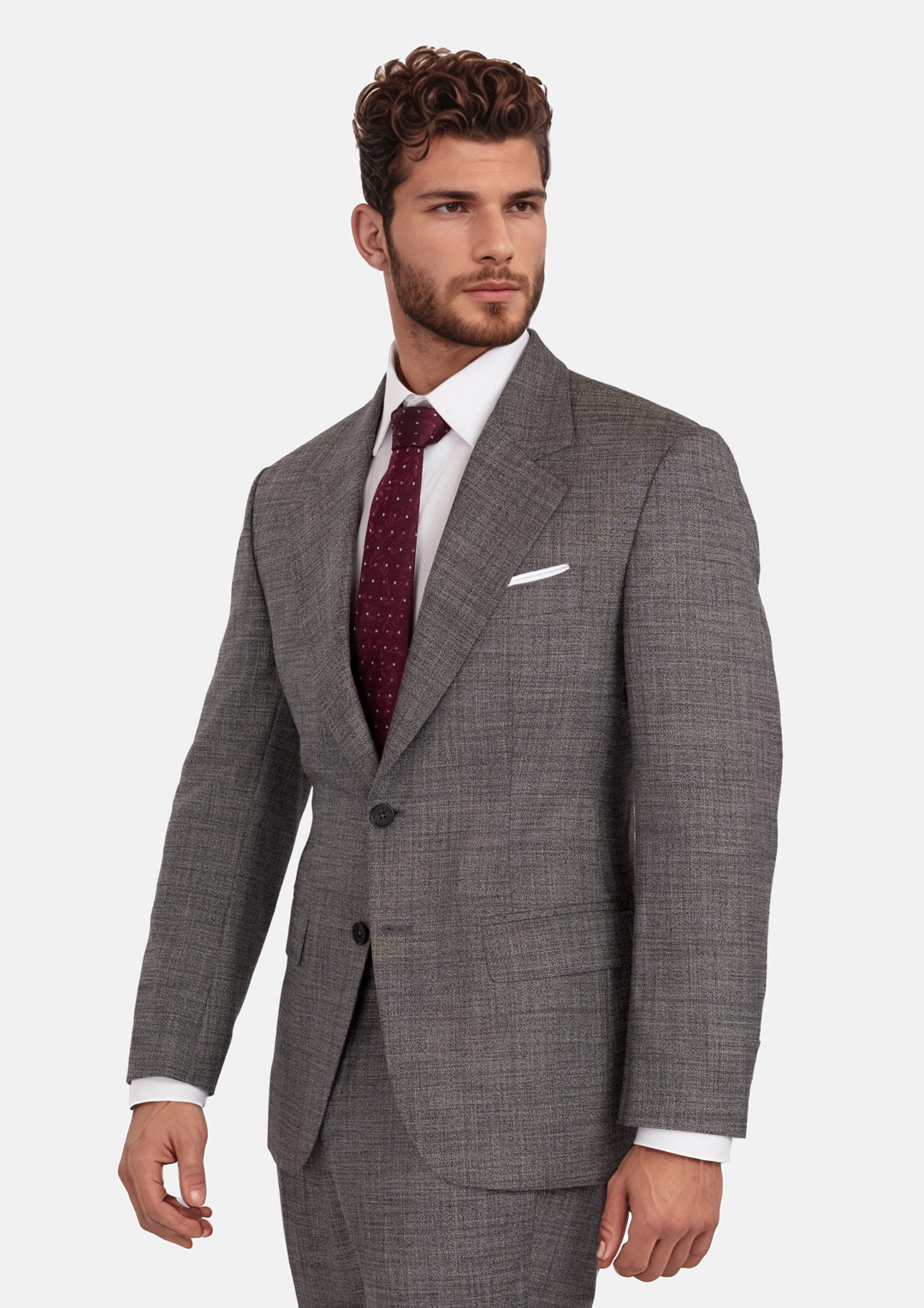 Nickel Grey Bamboo Ellis Suit