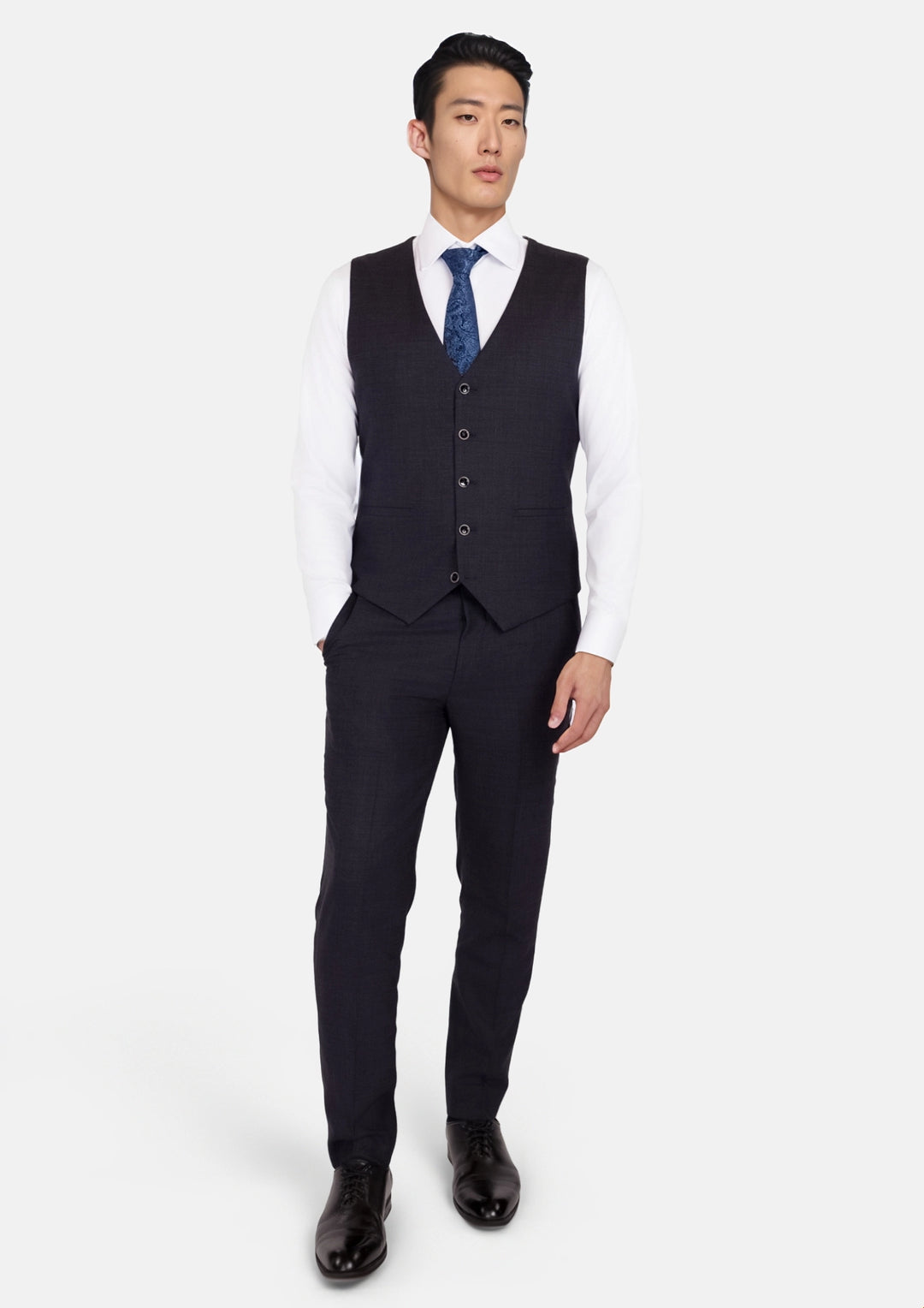Charcoal Slate Vest