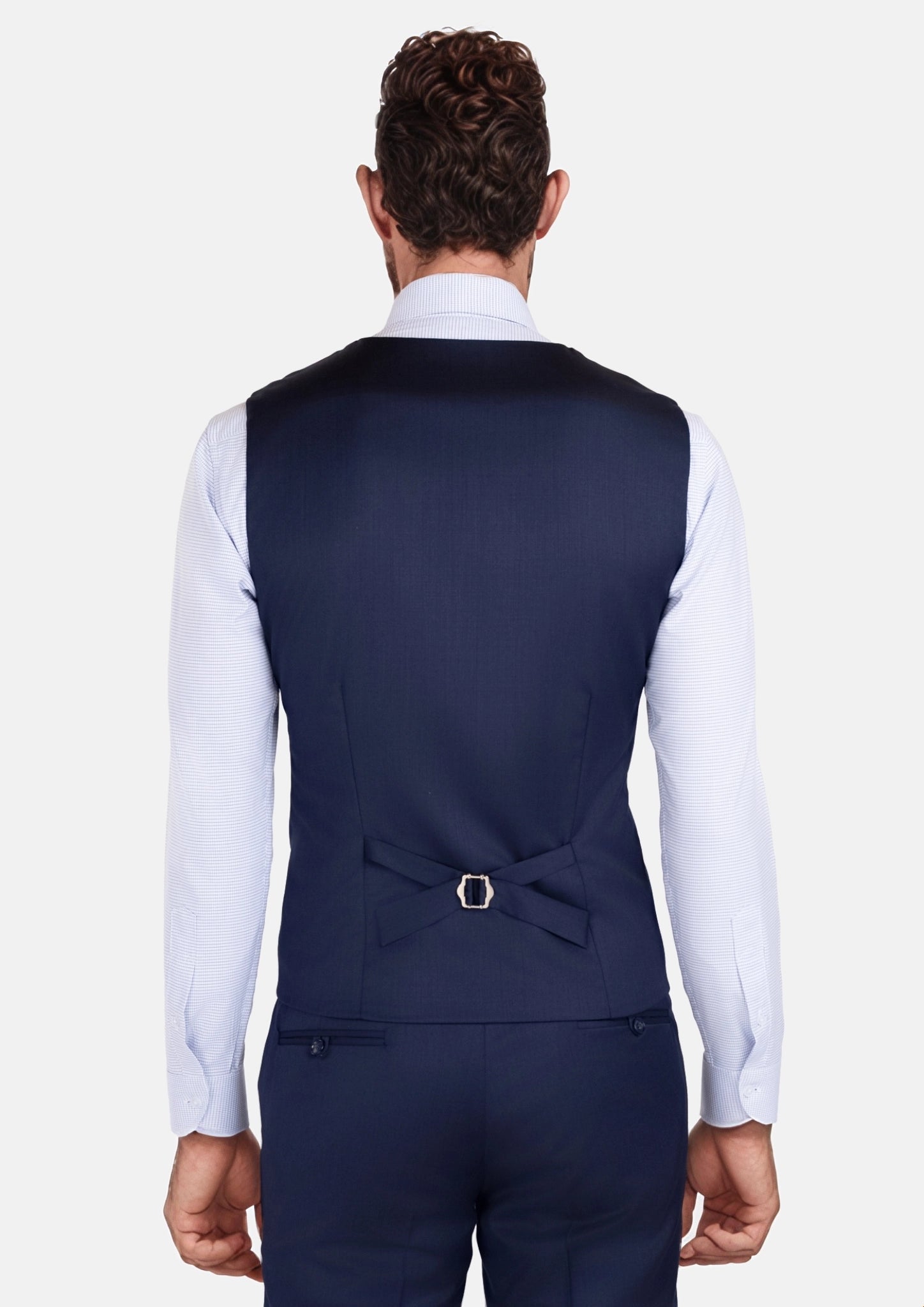 Oxford Navy Vest