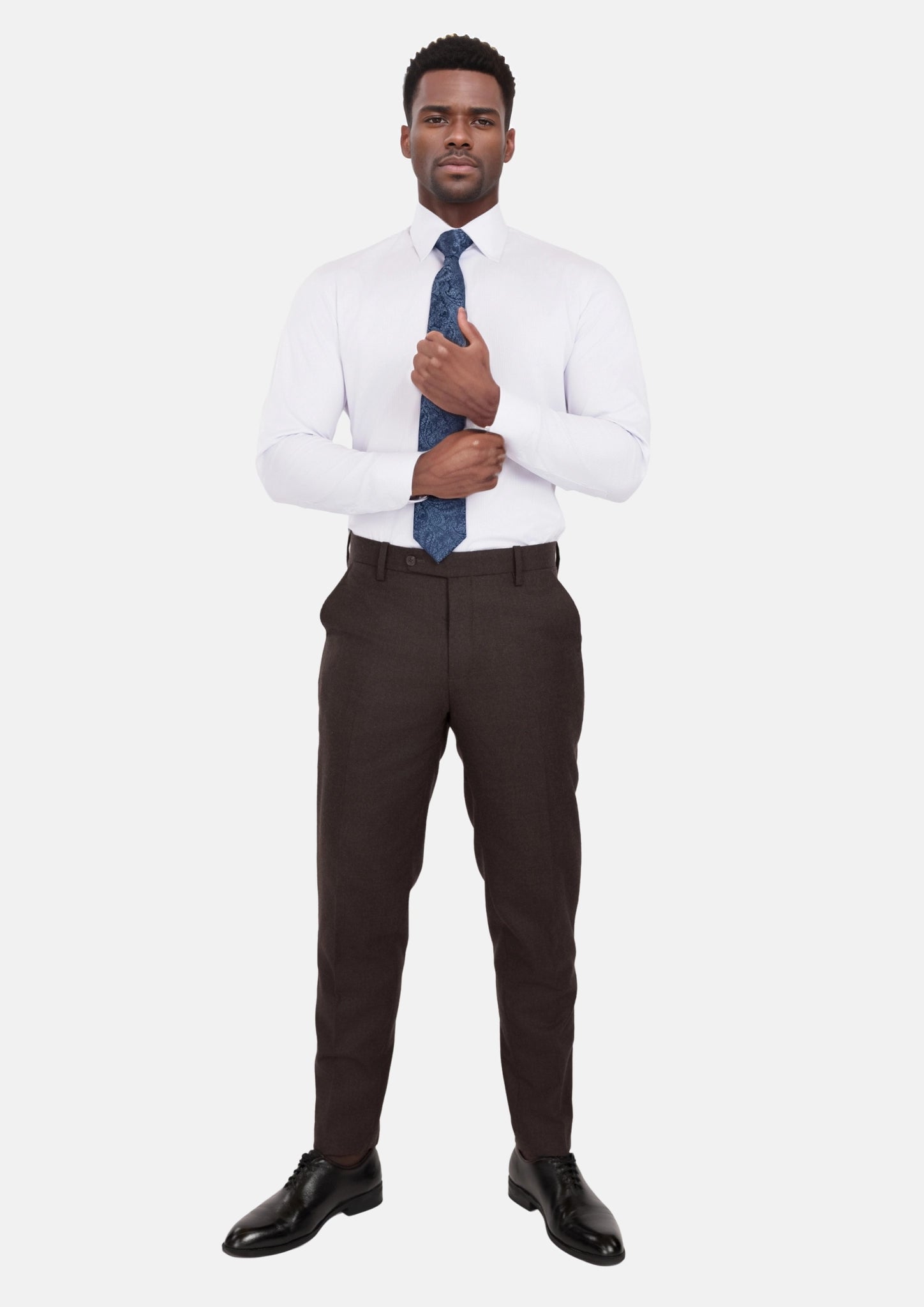 Chocolate Brown Flannel Pants