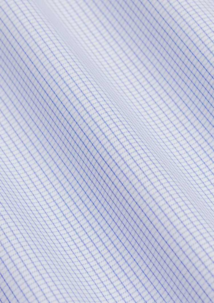 Sky Blue Grid Shirt
