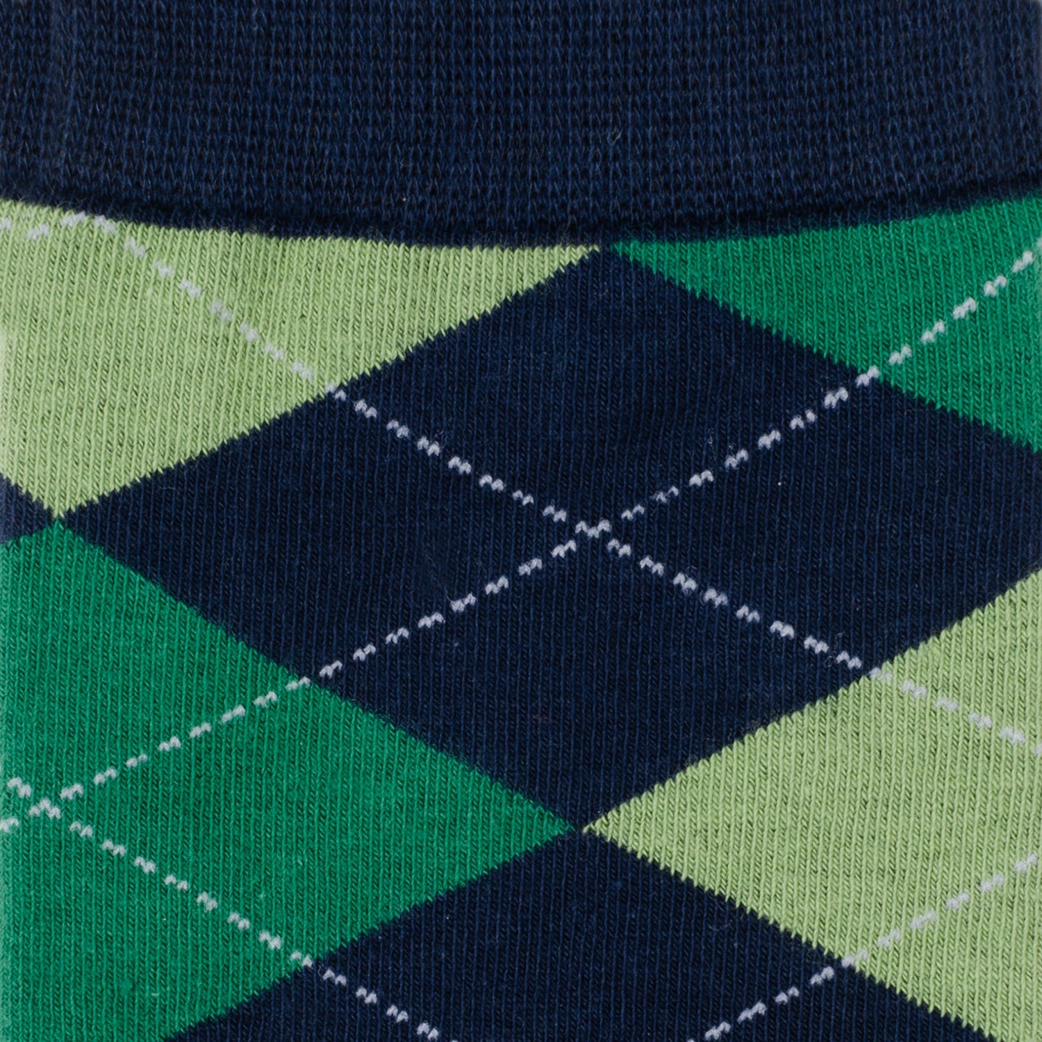 Argyle Hidden Message Sock Set — gift box380